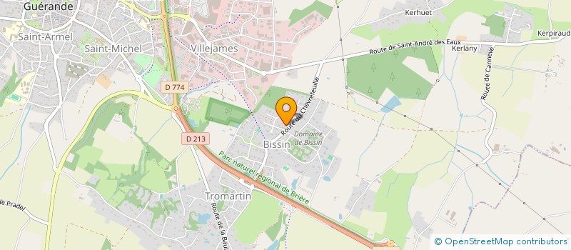 localisation de l'entreprise LES ECURIES DE LESSAC à CARQUEFOU