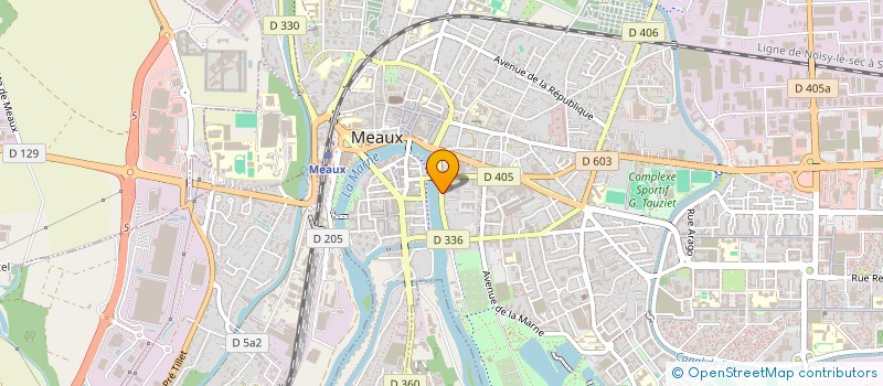 localisation de l'entreprise LES ECURIES DE MAT'CHA à MEAUX