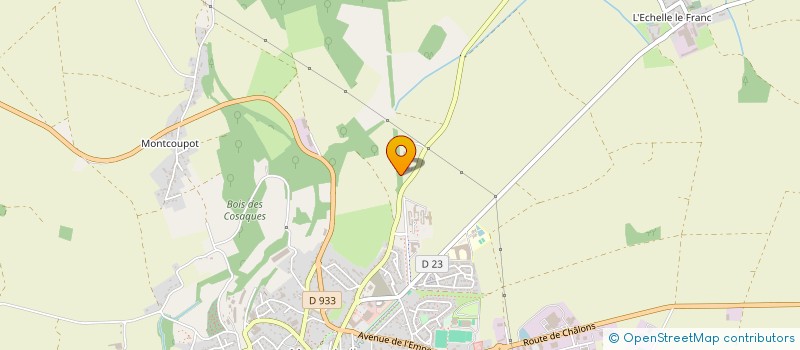 localisation de l'entreprise LES ECURIES DE MONTMIRAIL  MONTMIRAIL