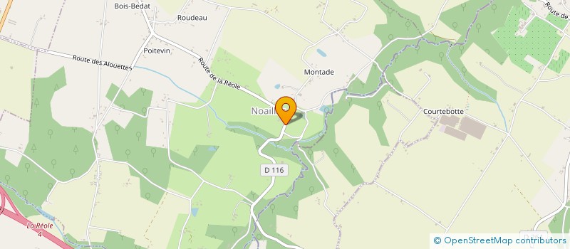 localisation de l'entreprise LES ECURIES DE NOAILLAC à NOAILLAC