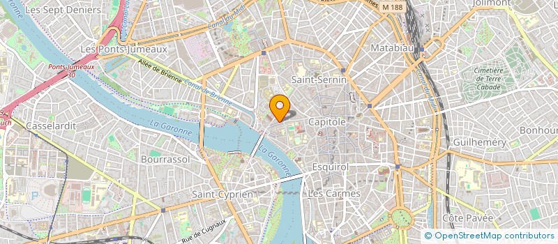 localisation de l'entreprise LES ECURIES DE PARGAMINIERES à TOULOUSE