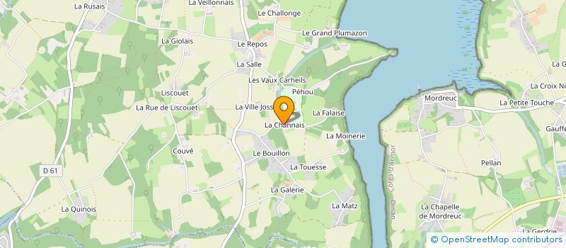 localisation de l'entreprise LES ECURIES DE PEHOU à PLOUER-SUR-RANCE