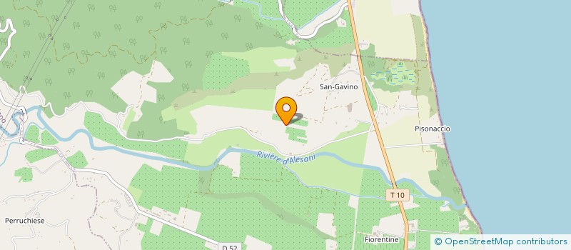 localisation de l'entreprise LES ECURIES DE SAN GIULIANO à SAN-GIULIANO
