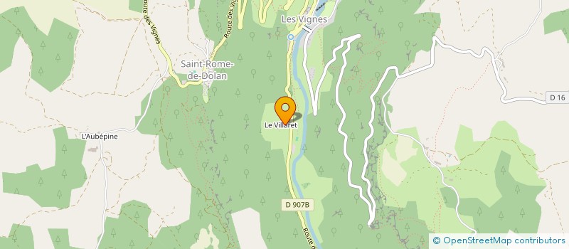 localisation de l'entreprise LES ECURIES DE SAUVETERRE  LA TIEULE