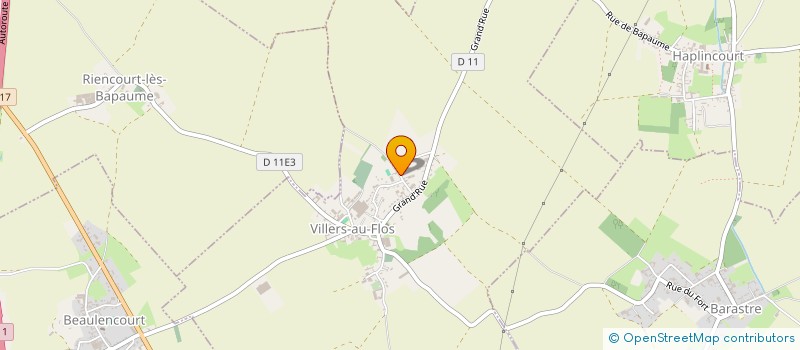 localisation de l'entreprise LES ECURIES DE VILLERS AU FLOS  VILLERS-AU-FLOS