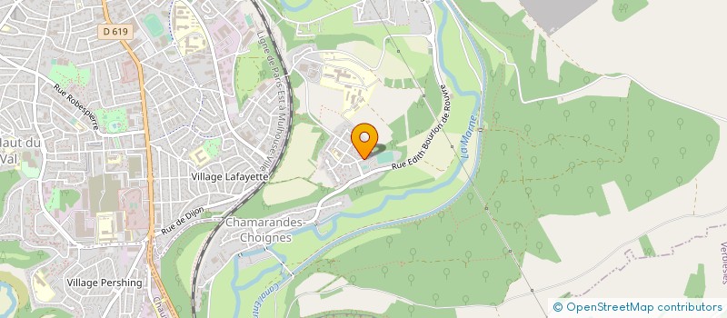 localisation de l'entreprise LES ECURIES DES ANTES à CHAMARANDES-CHOIGNES
