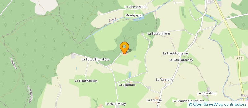 localisation de l'entreprise LES ECURIES DES GAZELLES  LA BIGOTTIERE