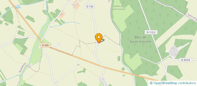 localisation de l'entreprise LES ECURIES DES RONCES à SAINT-MAIXME-HAUTERIVE