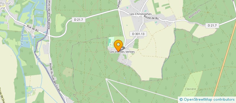 localisation de l'entreprise LES ECURIES DES VIEILLES VENTES à SOREL-MOUSSEL