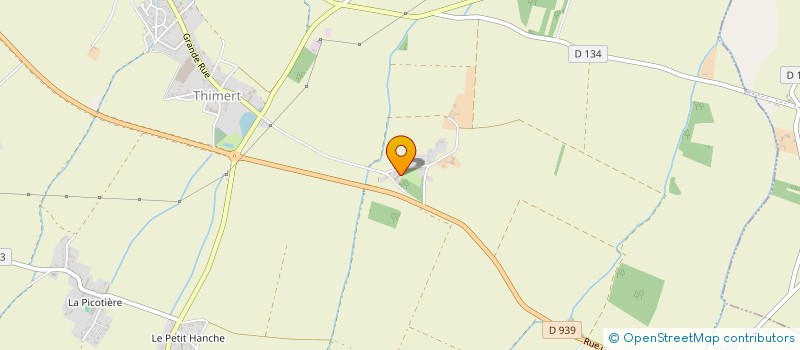 localisation de l'entreprise LES ECURIES DU BOIS LIVET à THIMERT-GATELLES
