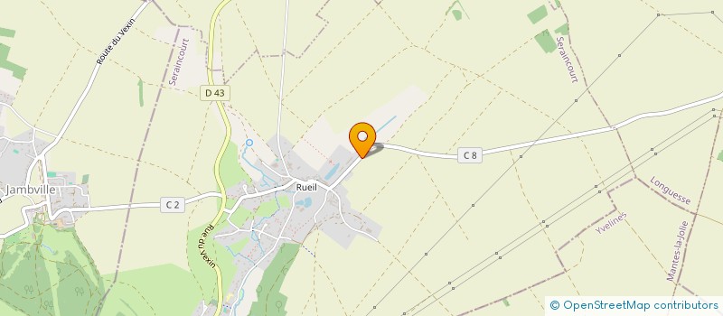 localisation de l'entreprise LES ECURIES DU CHATEAU DE RUEIL SERAINCOURT  SERAINCOURT