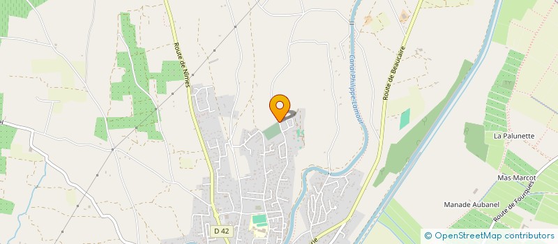 localisation de l'entreprise LES ECURIES DU SOLEIL  SAINT-GILLES