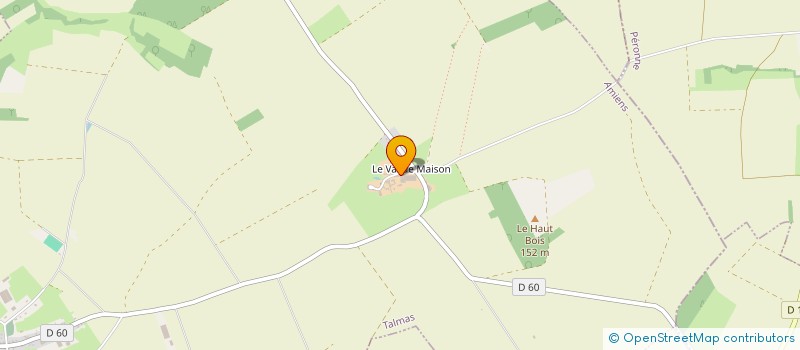 localisation de l'entreprise LES ECURIES DU VAL DE MAI à TALMAS
