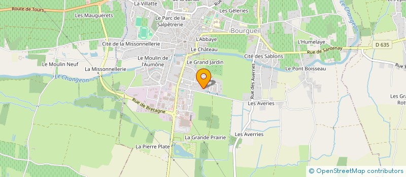 localisation de l'entreprise LES ECURIES DU VIGNOBLE à BOURGUEIL