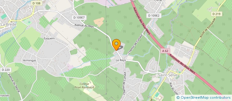 localisation de l'entreprise LES ECURIES ROLLY POON'S  LA BREDE