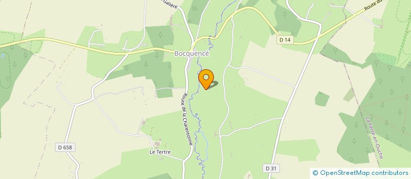 localisation de l'entreprise LES ECUYERS DES BRUYERES à ST EVROULT N D DU BOIS