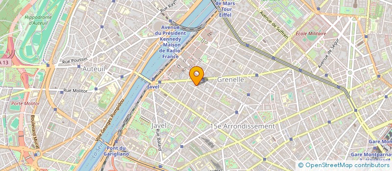 localisation de l'entreprise LES EDELWEISS à PARIS