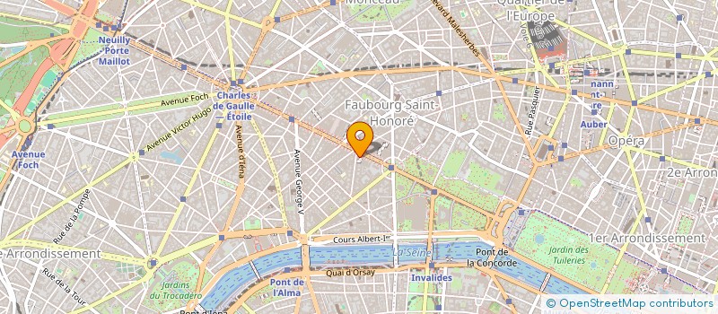 localisation de l'entreprise LES EDINETTES à PARIS