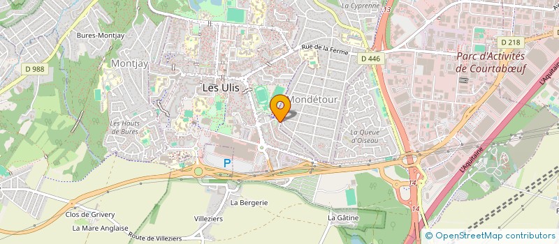 localisation de l'entreprise LES EDITEURS PARISIENS PARIS PUBLISHERS à LES ULIS