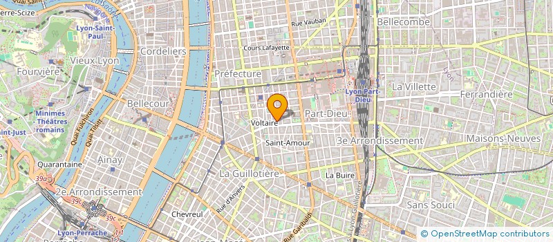 localisation de l'entreprise LES EDITIONS A MORT  LYON