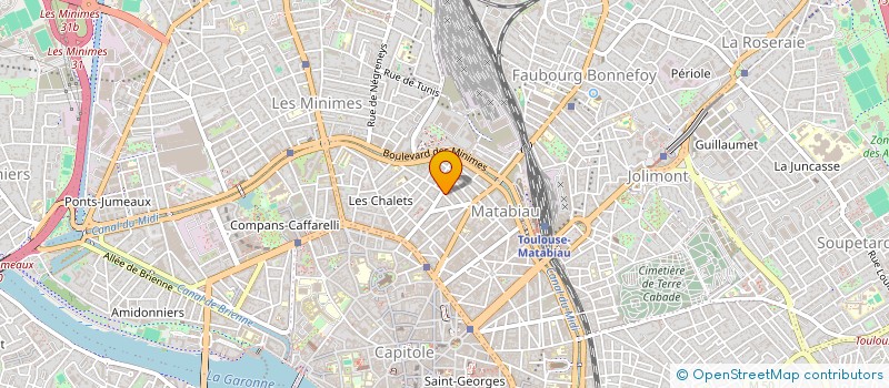 localisation de l'entreprise LES EDITIONS A REACTION à TOULOUSE