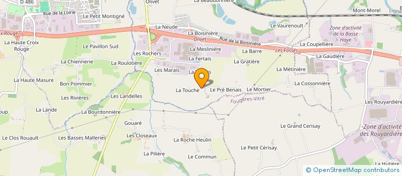 localisation de l'entreprise LES EDITIONS AROUNDMIDNIGHT  SERVON-SUR-VILAINE