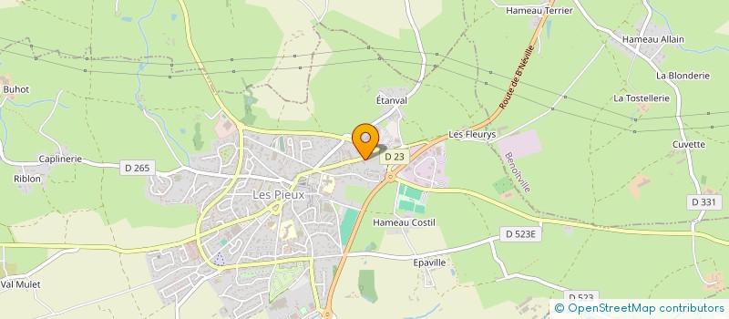 localisation de l'entreprise LES EDITIONS BOITE A PANDORE  BENOITVILLE