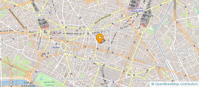 localisation de l'entreprise LES EDITIONS BRES  PARIS