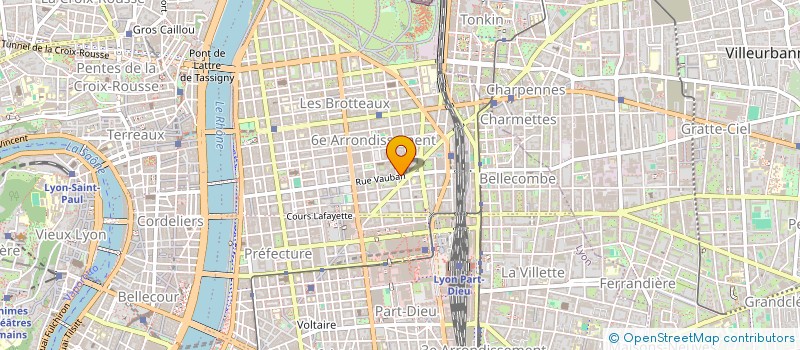 localisation de l'entreprise LES EDITIONS CASTALIE  LYON