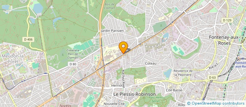 localisation de l'entreprise LES EDITIONS CHALLENGIA à CLAMART