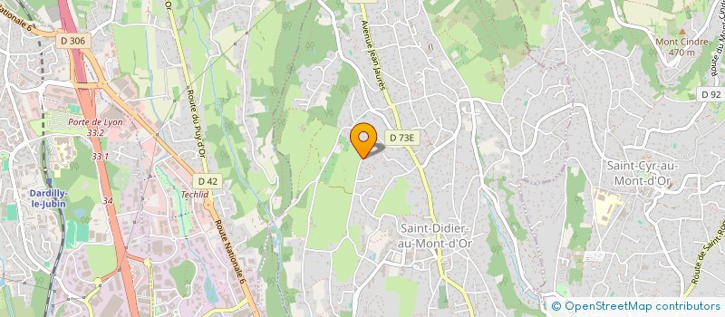 localisation de l'entreprise LES EDITIONS CHARABIA  SAINT-DIDIER-AU-MONT-D'OR