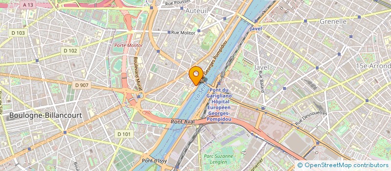 localisation de l'entreprise LES EDITIONS D AUTEUIL  PARIS