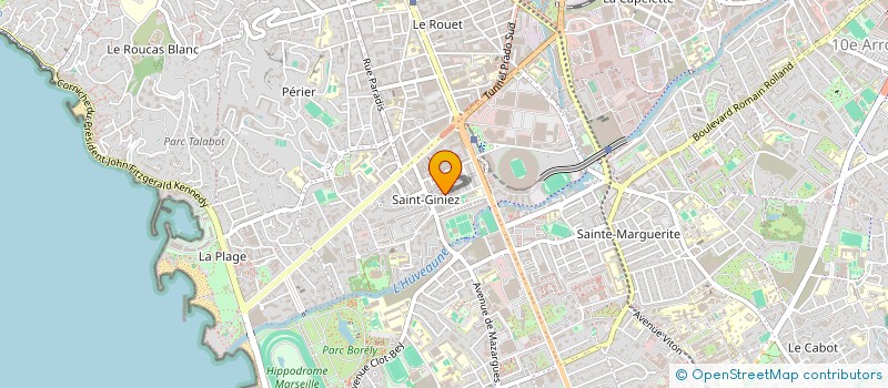 localisation de l'entreprise LES EDITIONS D'ERGONOMIE  MARSEILLE