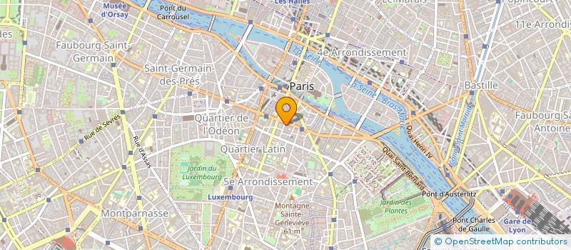 localisation de l'entreprise LES EDITIONS D'ORGANISATION  PARIS