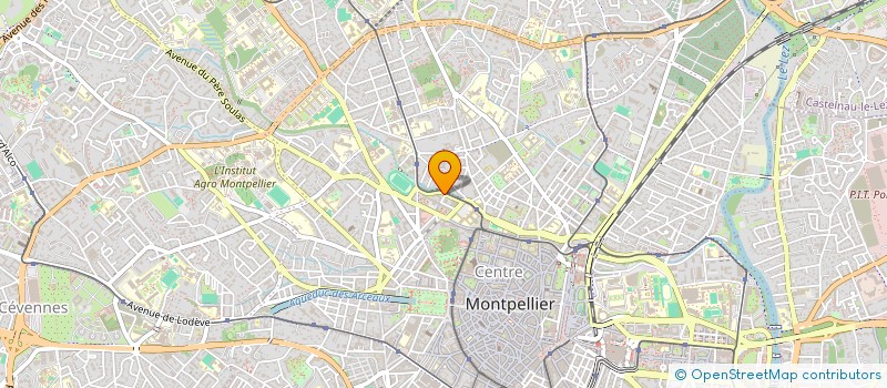 localisation de l'entreprise LES EDITIONS DARWIN à MONTPELLIER