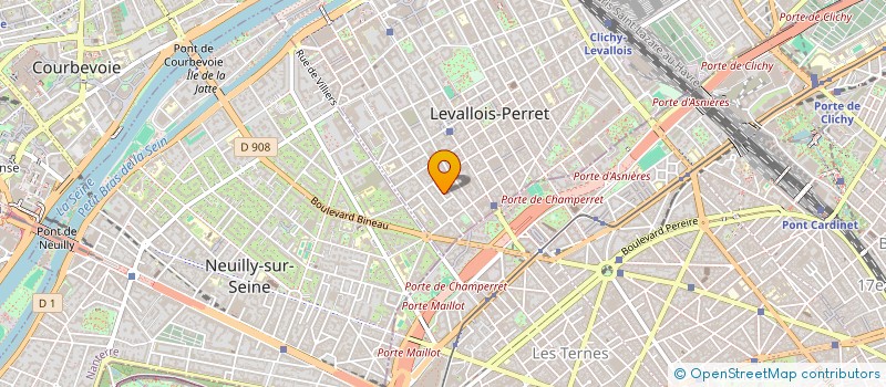 localisation de l'entreprise LES EDITIONS DE FORTUNE à LEVALLOIS-PERRET