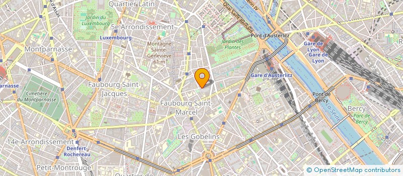 localisation de l'entreprise LES EDITIONS DE L'A.I.H.P. SARL  PARIS