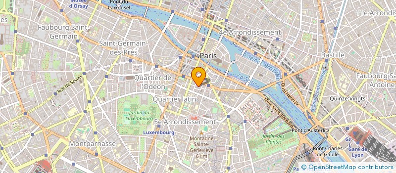 localisation de l'entreprise LES EDITIONS DE L'ENVIRONNEMENT  PARIS