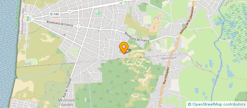 localisation de l'entreprise LES EDITIONS DE L'ETOILE  CUCQ