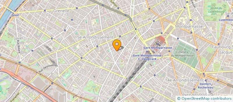 localisation de l'entreprise LES EDITIONS DE L'EXPRESSION  PARIS