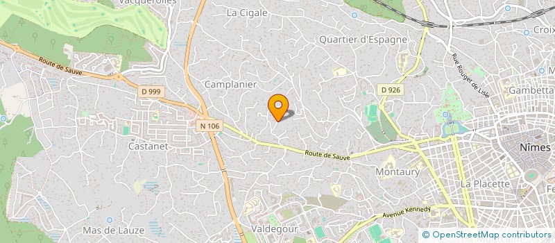 localisation de l'entreprise LES EDITIONS DE L'HAR  NIMES