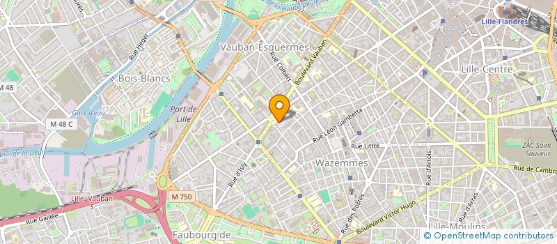 localisation de l'entreprise LES EDITIONS DE L'INOUI à LILLE