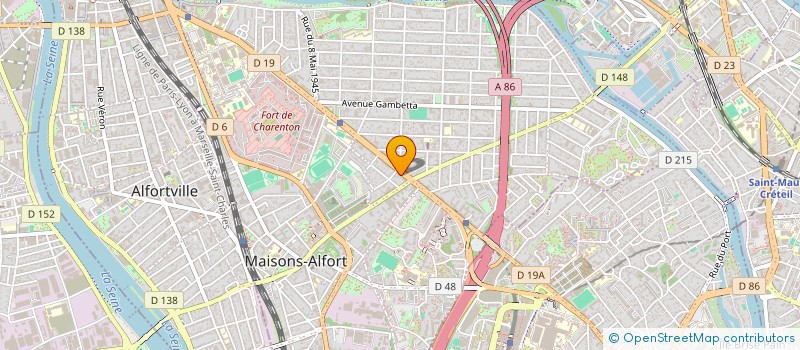 localisation de l'entreprise LES EDITIONS DE LA FFSH  MAISONS-ALFORT