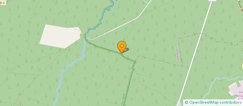 localisation de l'entreprise LES EDITIONS DE LA PALOMBE  VILLANDRAUT