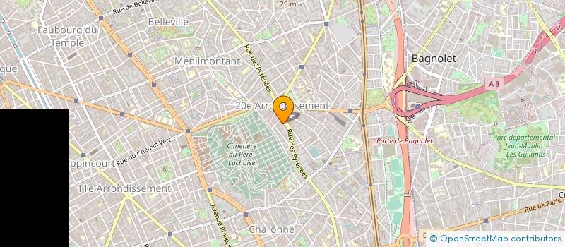 localisation de l'entreprise LES EDITIONS DE LA ROCHEFOUCAULT  PARIS