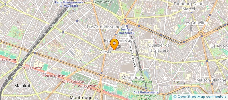 localisation de l'entreprise LES EDITIONS DE LA VIE EN FLEUR  PARIS