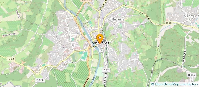 localisation de l'entreprise LES EDITIONS DE LURE  SOMMIERES