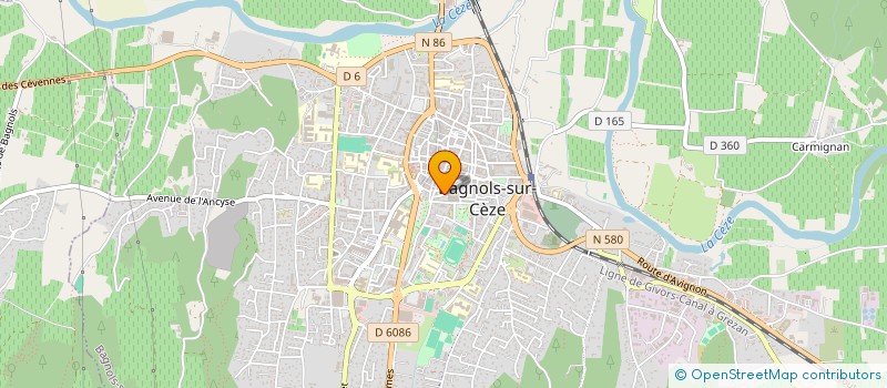 localisation de l'entreprise LES EDITIONS DE MONSIEUR COTTON  BAGNOLS-SUR-CEZE