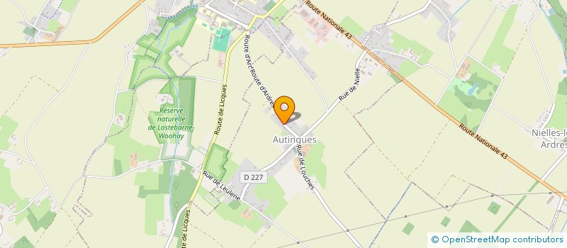 localisation de l'entreprise LES EDITIONS DELIMITEES  AUTINGUES