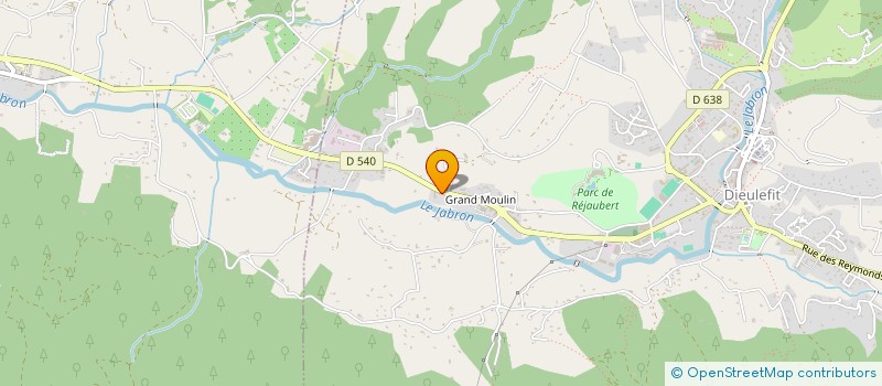 localisation de l'entreprise LES EDITIONS DEPLUMEES  DIEULEFIT